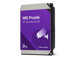 WD Purple - hard drive - Surveillance - 3 TB - SATA 6Gb/s