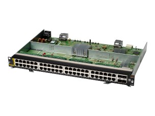 HPE Aruba 6400 48-port 1GbE Class 6 PoE and 4-port SFP56 v2 Module - switch - 48 ports - rack-mountable