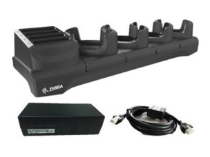 Zebra ShareCradle - handheld charging cradle - 5-slot, charge only - 108 Watt