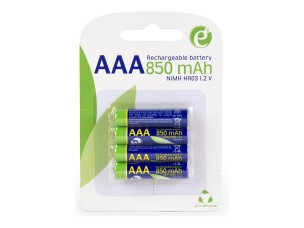 Gembird battery - rechargeable - 4 x AAA - Alkaline