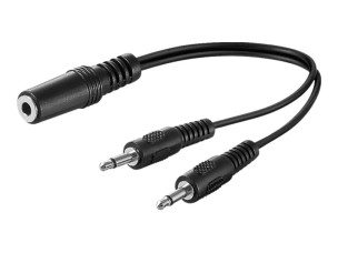 goobay AVK 325-0020 - audio adaptor - 20 cm
