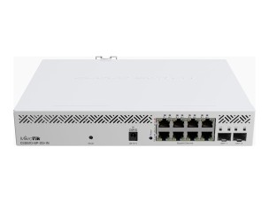MikroTik CSS610-8P-2S+IN - switch - 8 ports - smart - rack-mountable