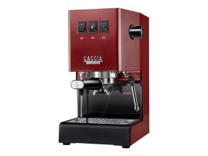 Gaggia Classic E24 Energy Vibes RI9481 - coffee machine with milk frother - 15 bar - lobster red