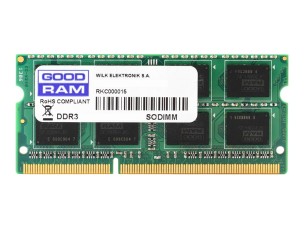 GOODRAM - DDR3 - module - 8 GB - SO-DIMM 204-pin - 1600 MHz / PC3-12800 - unbuffered