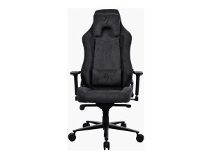 Arozzi Vernazza Soft Fabric - chair - pure black