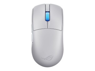 ASUS ROG Harpe II Ace - mouse - USB 2.0, 2.4 GHz, Bluetooth 5.1 - moonlight white