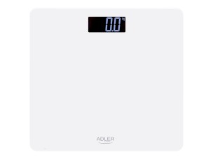 Adler AD 8157 - bathroom scales - clear white