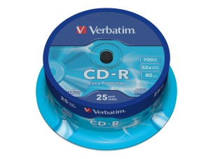 Verbatim CD-R Extra Protection - CD-R x 25 - 700 MB - storage media