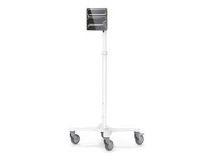 Compulocks Universal Invisible Mount Medical Rolling Cart Extended stand - for notebook / tablet - white