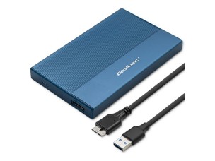 Qoltec - storage enclosure - SATA 6Gb/s - USB 3.0