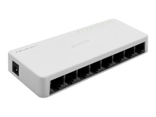 Qoltec - switch - 8 ports - unmanaged