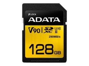 ADATA Premier ONE - flash memory card - 128 GB - SDXC UHS-II