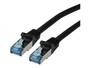 Roline patch cable - 7.5 m - black
