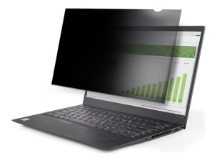 Startech 15.6-inch 16:9 Laptop Privacy Filter, Anti-Glare Privacy Screen w/51% Blue Light Reduction, Notebook Screen Protector w/ +/- 30 Degrees Viewing Angle, Matte/Glossy ( 156L-PRIVACY-SCREEN ) - notebook privacy filter (horizontal)