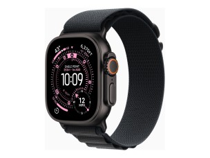 Apple Watch Ultra 3 - black titanium - Yes smart watch with Alpine Loop - black - 64 GB