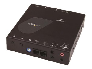 Startech 4K HDMI over IP Receiver for ST12MHDLAN4K - 4K Receiver - HDMI Over Cat6 - 4k AV Receiver (ST12MHDLAN4R) - video/audio extender - 1GbE, HDMI