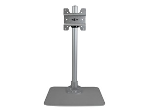 Startech Single Monitor Stand - Adjustable - Supports Monitors 12" to 34" - Premium - Single Screen VESA Monitor Mount Stand - Silver (ARMPIVSTND) mounting kit - for LCD display - silver