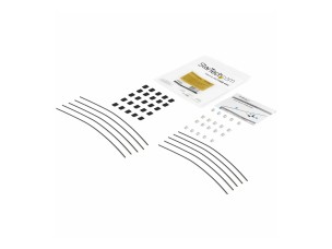 Startech 10-Pack Security Cable Tethers for Adapters & Dongles, Universal Cable Adapter Tether, Tether Cables, Adjustable Length Anti-Theft Cable Tether Lock Kit, Steel Cable Tether - Dongle Cable Tether (CONNLOCKPK10) - security cable - TAA Compliant