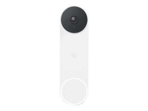 Google Nest - doorbell - Bluetooth, 802.11a/b/g/n - snow
