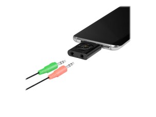 LogiLink USB-C HiFi DAC with EQ and 3D Mode - sound card - USB-C