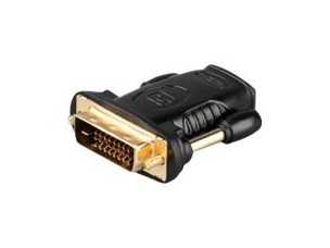 goobay A 333 G - adapter - HDMI / DVI