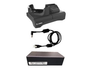 Zebra - handheld charging cradle kit - for devices with rugged boots, Ethernet capable