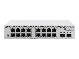 MikroTik CSS318-16G-2S+IN - switch - 18 ports - smart - rack-mountable