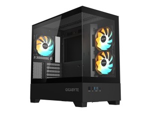 Gigabyte C201 PANORAMIC - mid tower - micro ATX