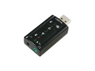 LogiLink USB Soundcard with Virtual 7.1 Soundeffects - sound card - USB 2.0