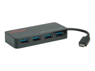 ROLINE - hub - 4 ports