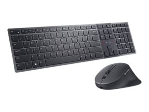 Dell Pro Premium Collaboration KM900 - keyboard and mouse set - collaboration - QWERTY - US International - graphite Input Device