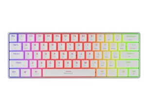 Genesis Thor 660 G2 RGB - keyboard - 60% compact - QWERTY - US - white Input Device