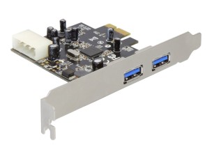 Delock PCI Express card > 2x USB 3.0 - USB adapter - PCI Express x1 - USB 3.0 x 2