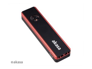 Akasa Vegas AK-ENU3M2-06 - storage enclosure - M.2 NVMe Card / PCIe 3.0 (NVMe) - USB 3.2 (Gen 2)