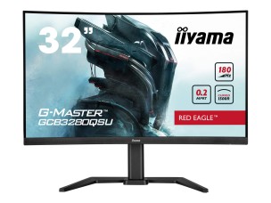 iiyama G-MASTER Red Eagle GCB3280QSU-B2 - LED monitor - curved - 32" - HDR