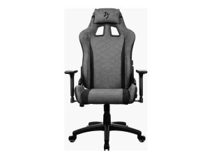 Arozzi Avanti - gaming chair - soft fabric, polyurethane leather, metal frame - ash