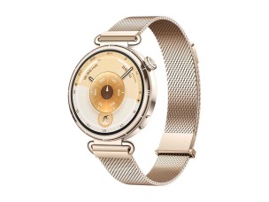 Huawei Watch GT 6 - stainless steel - smart watch with milanese strap - gold - gold