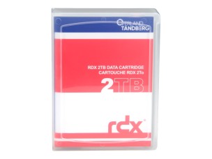 Overland-Tandberg - RDX HDD cartridge x 1 - 2 TB - storage media