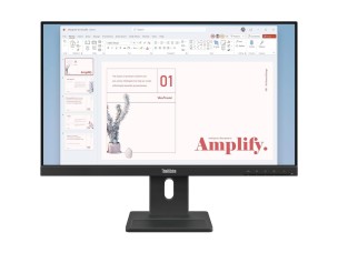 Lenovo ThinkVision E24-40 - LED monitor - Full HD (1080p) - 24" - Spinner