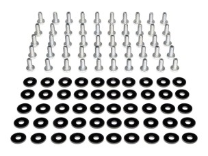 Eaton Tripp Lite Series Rack Enclosure Server Cabinet Threaded Hole Hardware Kit - rack screws and washers