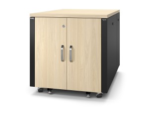 APC NetShelter - rack (vertical) - soundproof - 12U