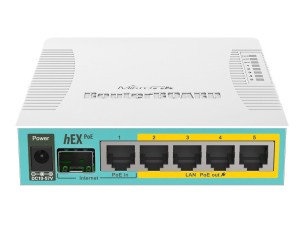 MikroTik RouterBOARD hEX RB960PGS - router - desktop