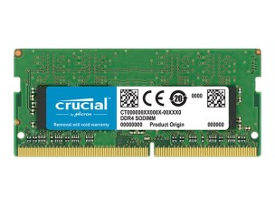 Crucial - DDR4 - module - 32 GB - SO-DIMM 260-pin - 3200 MHz / PC4-25600 - unbuffered