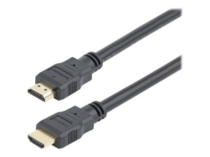 Startech 6ft (2m) HDMI Cable, 4K High Speed HDMI Cable with Ethernet, UHD 4K 30Hz Video, HDMI 1.4 Cable, Ultra HD HDMI Monitors, Projectors, TVs & Displays, Black HDMI Cord - 6ft HDMI Cable (Male/Male) - HDMI cable - 1.8 m