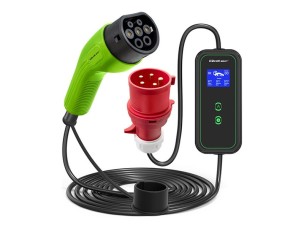 Qoltec EV charging station - 2-in-1, 230V, CEE 5-pin - IEC 62196 Type 2 - 7 kW