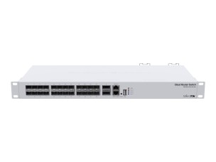 MikroTik Cloud Router Switch CRS326-24S+2Q+RM - switch - 26 ports - Managed - rack-mountable