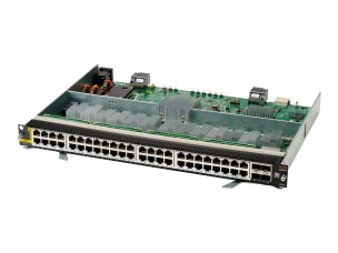 HPE Aruba 6400 48-port HPE Smart Rate 1/2.5/5GbE Class 6 PoE and 4-port SFP56 v2 Module - switch - 48 ports - rack-mountable