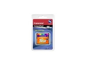 Transcend - flash memory card - 16 GB - CompactFlash