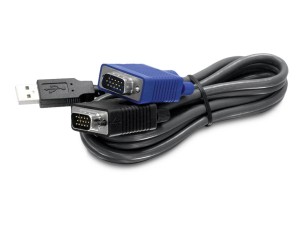 TRENDnet TK CU10 - keyboard / video / mouse (KVM) cable - 3.1 m