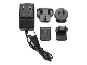 StarTech DC Power Adapter - 12V, 2A - Universal Replacement Power Adapter (NA, EU, UK, AU) (SVA12M2NEUA) - power adapter